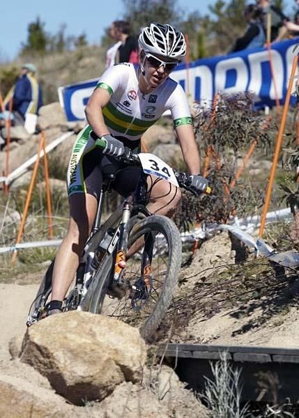 Jo Wall enjoyed the women's cross country.