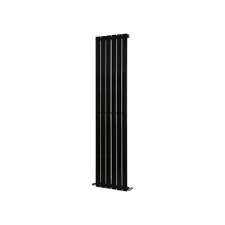 black vertical radiator