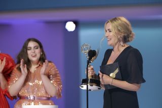 Kate Winslet wins the statuette for outstanding lead actress in a limited or anthology series or movie for 'Mare of Easttown'