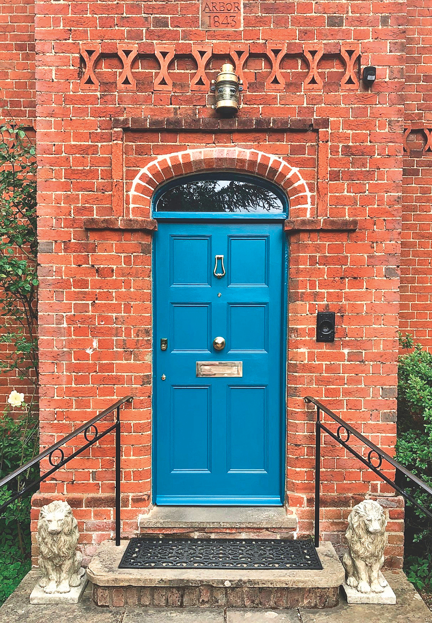 front door cleaning