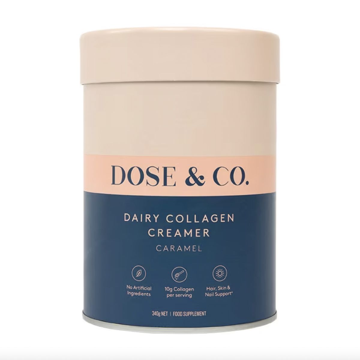 Beauty Routine for Moms Dose & Co Daily Collagen Creamer Caramel