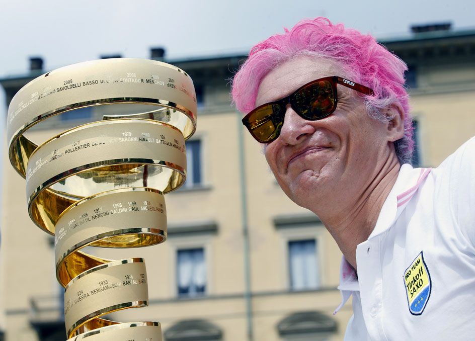 Oleg Tinkov has been waiting to get his hands on the trophy