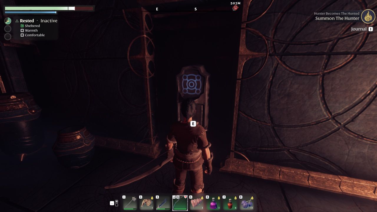 Enshrouded Hunter Vault puzzle