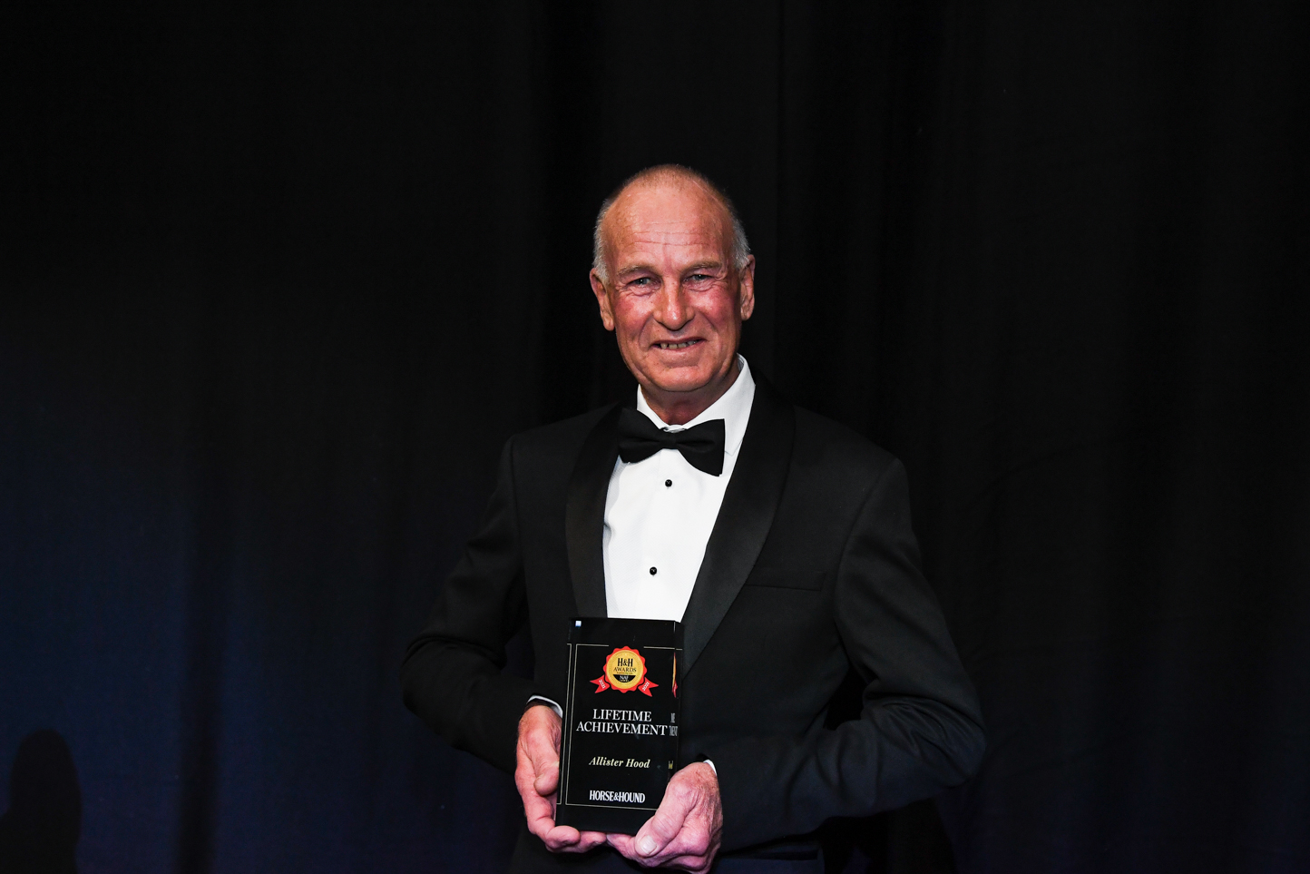 Allister Hood won the Horse &amp;amp; Hound Lifetime Achievement award