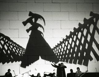 Pink Floyd's The Wall being performed live