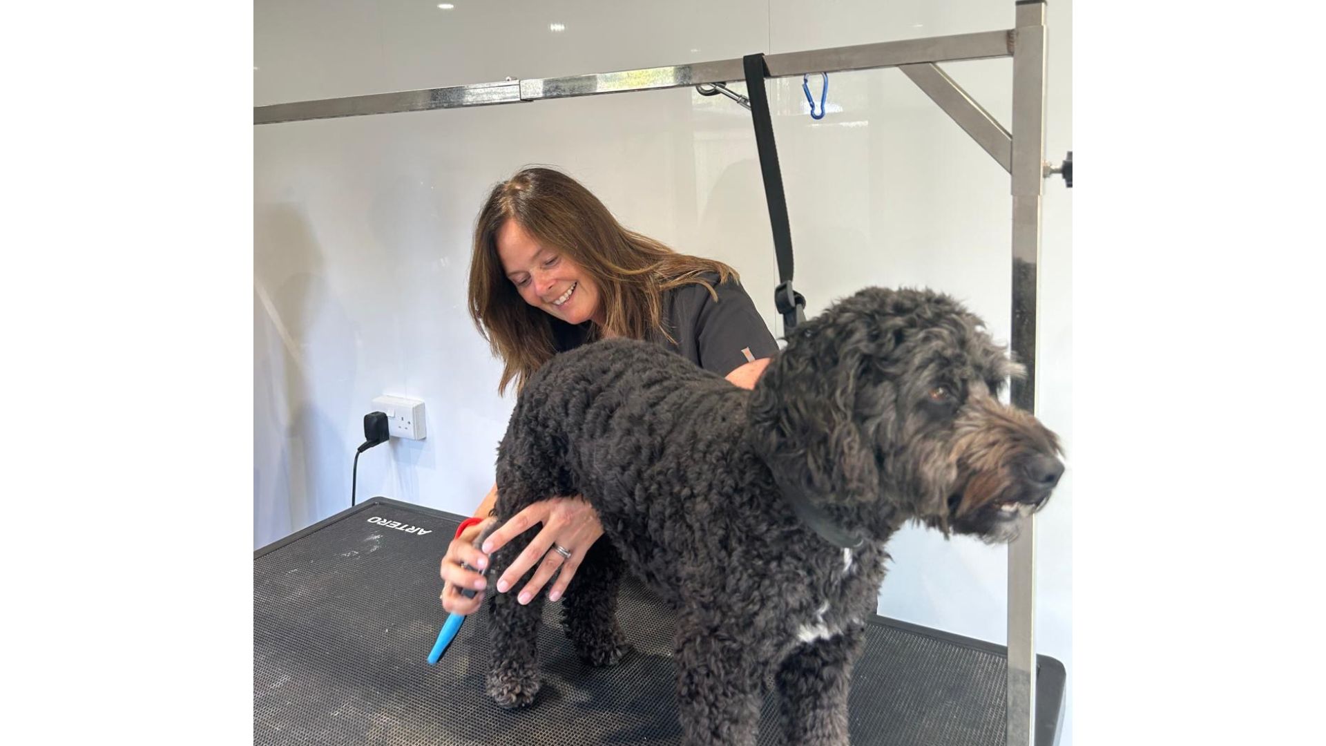 Pam Philips at work