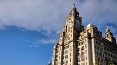 Royal Liver Building in Liverpool, now the site of Kyndryl's new AI Innovation Hub.