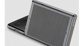 The new Audeze FILTER conference speaker in silver.