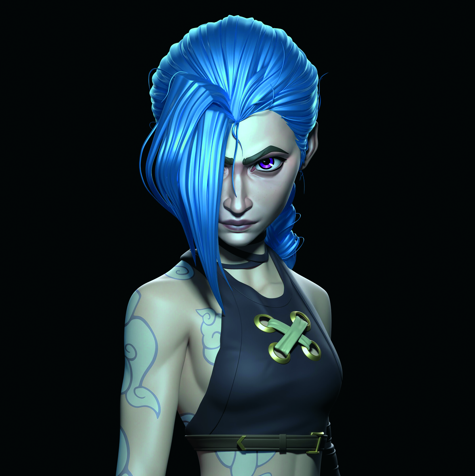 3D fantasy character art