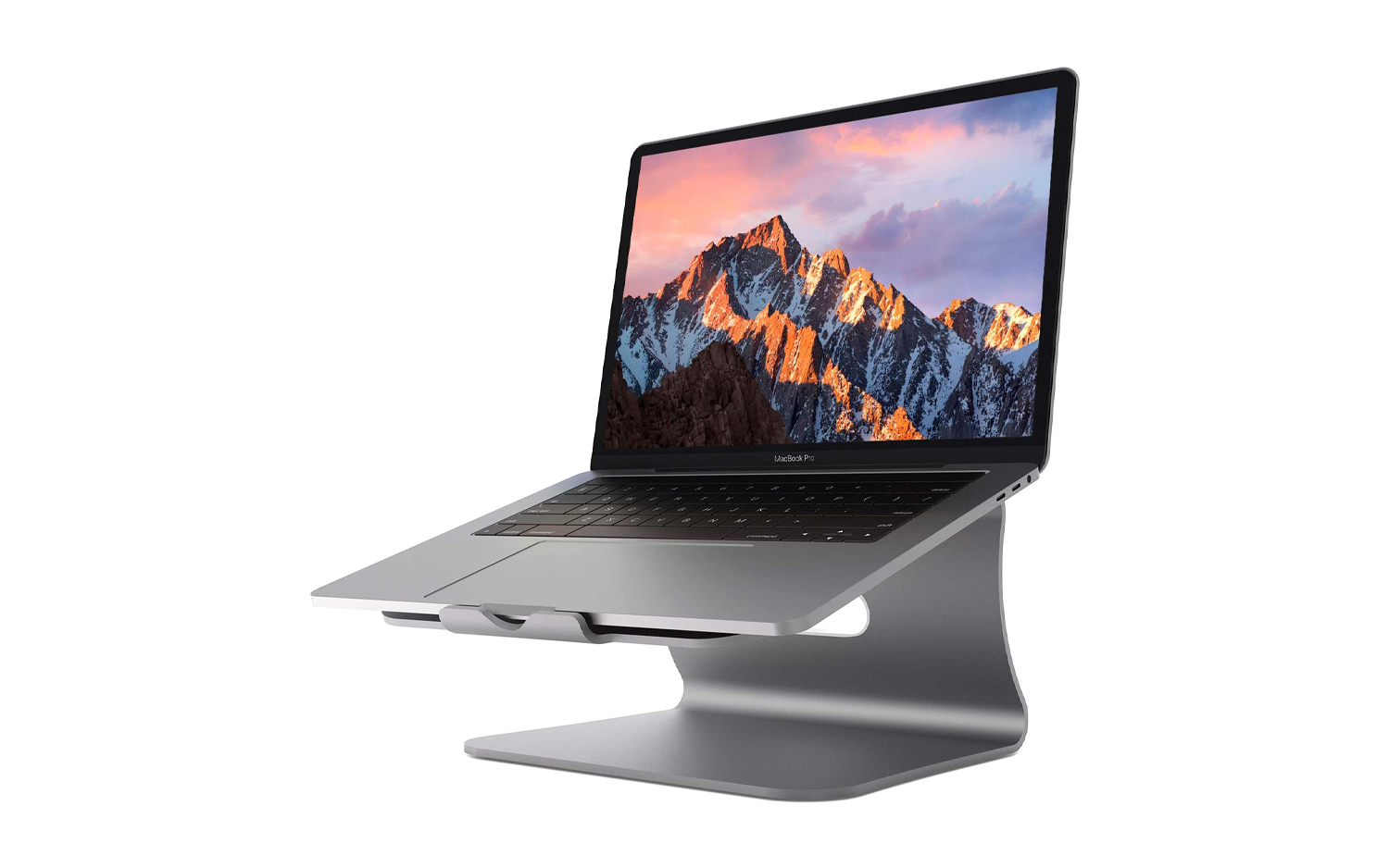 best back to school accessories for MacBook: Bestand Aluminum Cooling Stand against a white background