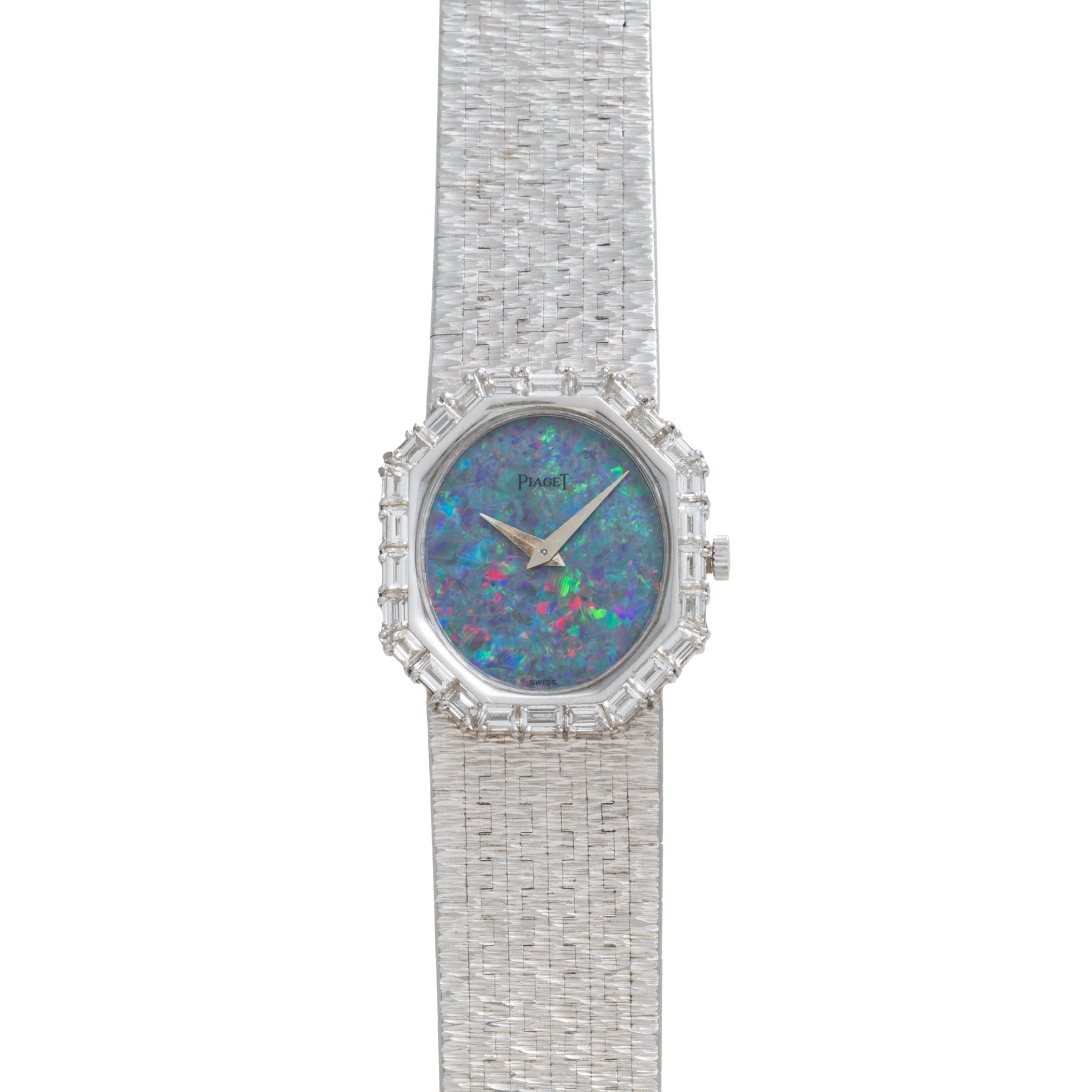 Opal' White Gold Dress Watch