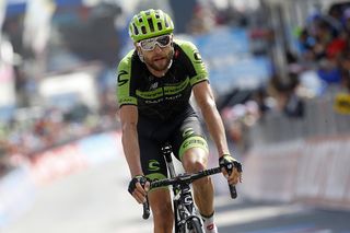 Ryder Hesjedal (Cannondale-Garmin) finished stage 19 in second