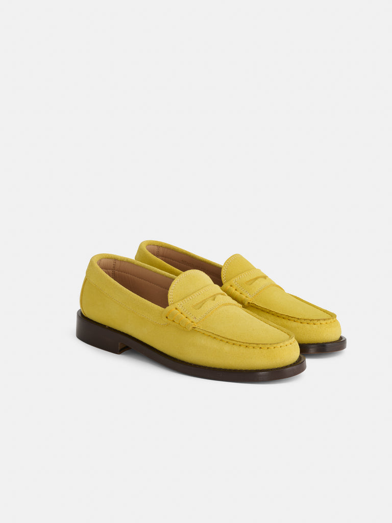 Irmã mocassim de Nova York em camurça