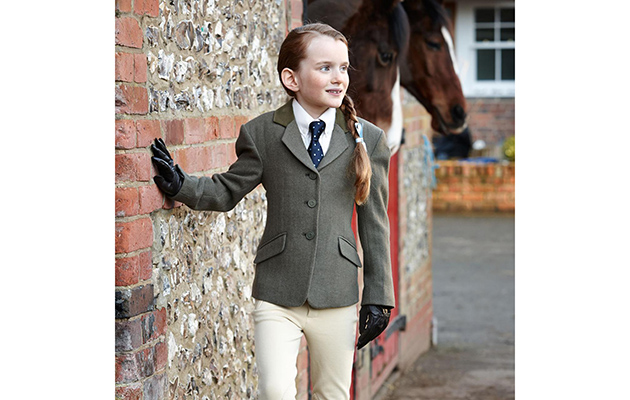 Dublin Childs Cubbington Tweed Jacket Green