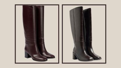 River Island high street lookalike for Gianvito Rossi&rsquo;s Santiago leather knee high boots