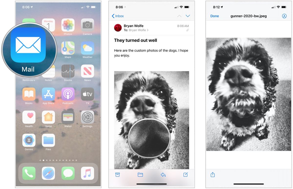 How to save email attachments on iPhone and iPad | iMore