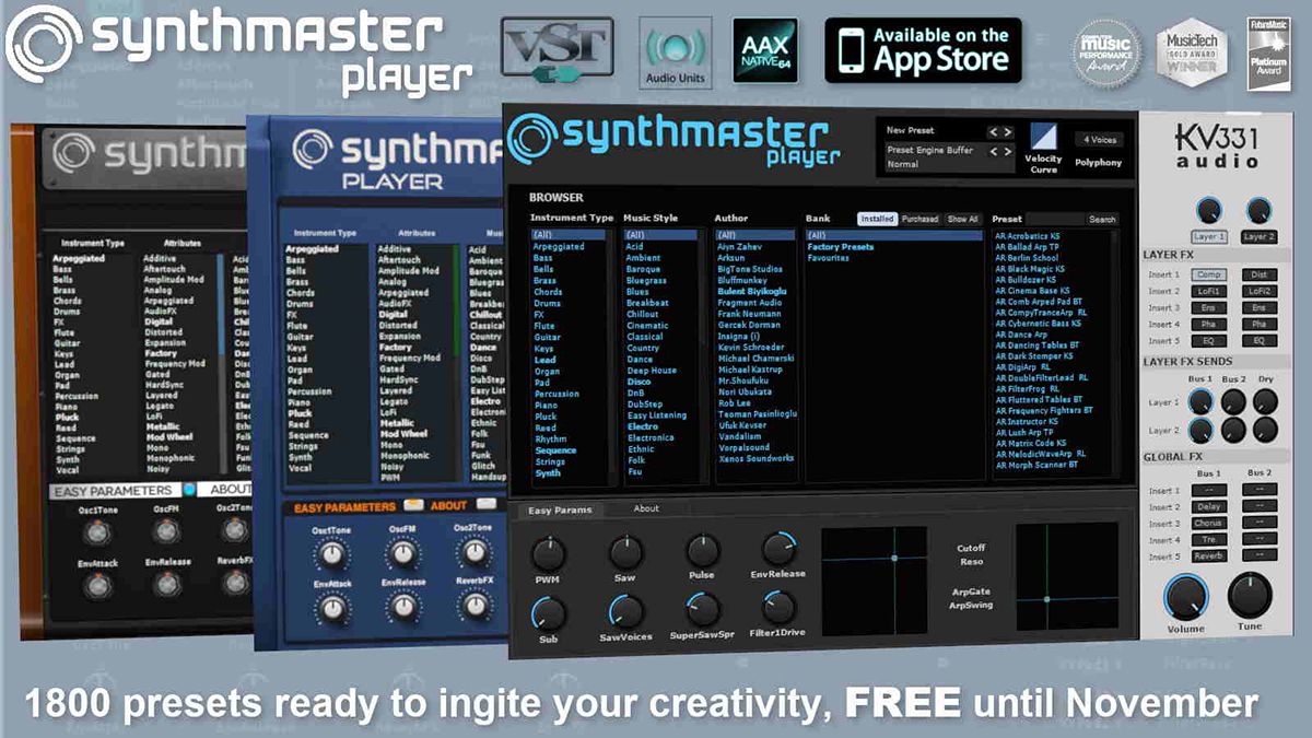 KV331 Audio SynthMaster Player