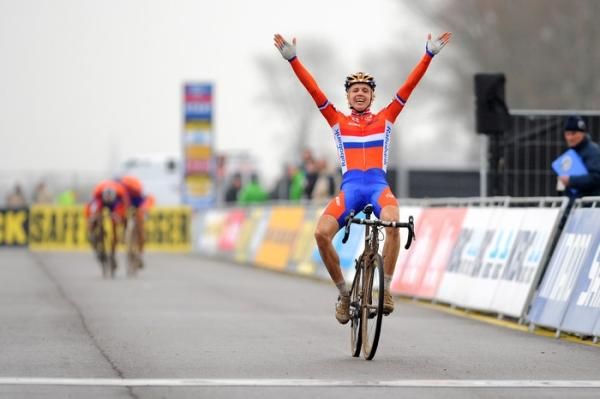 Gert-Jan Bosman (Netherlands) celebrates his victory.
