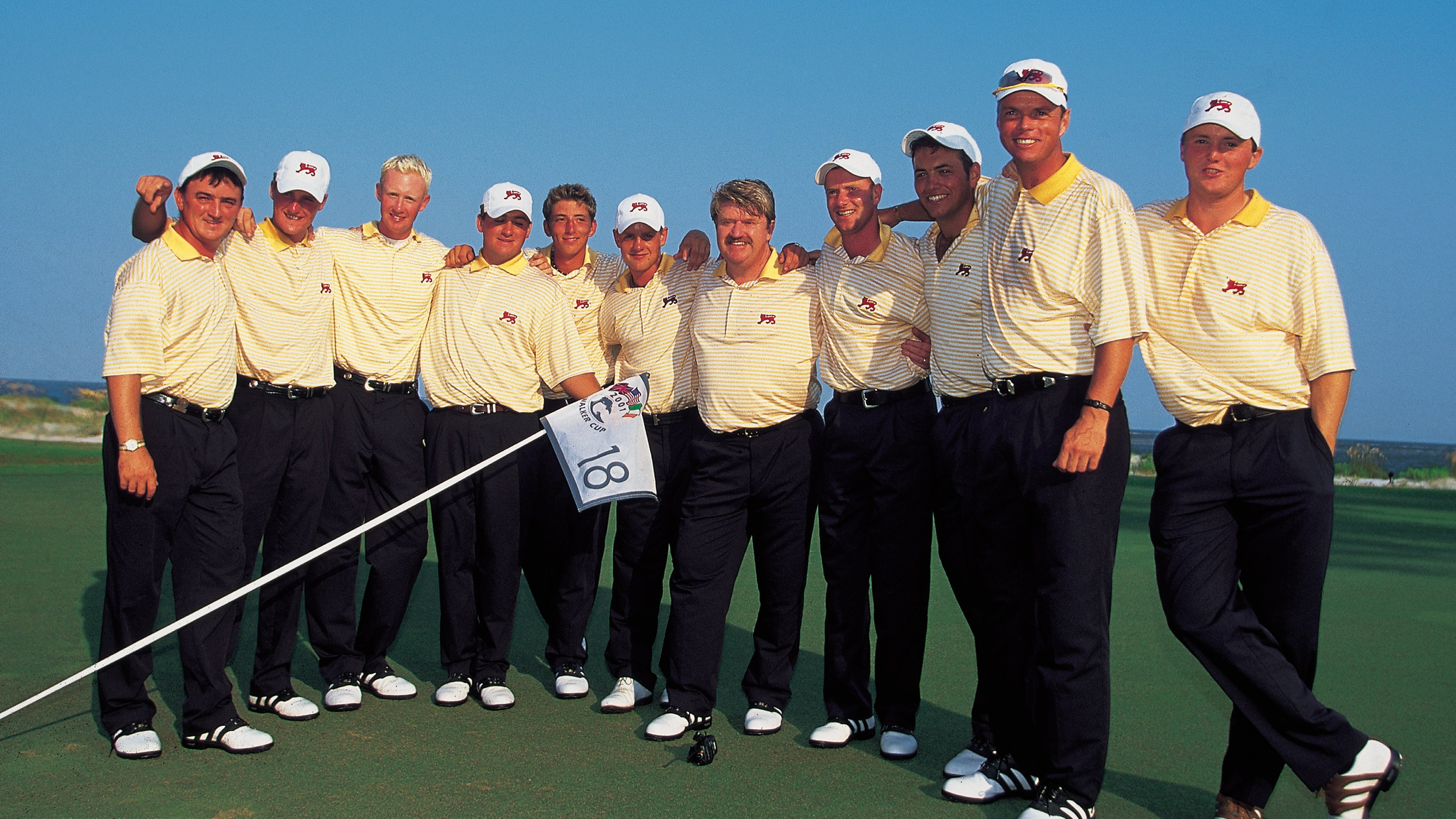 The 2001 Great Britain &amp;amp; Ireland Walker Cup team