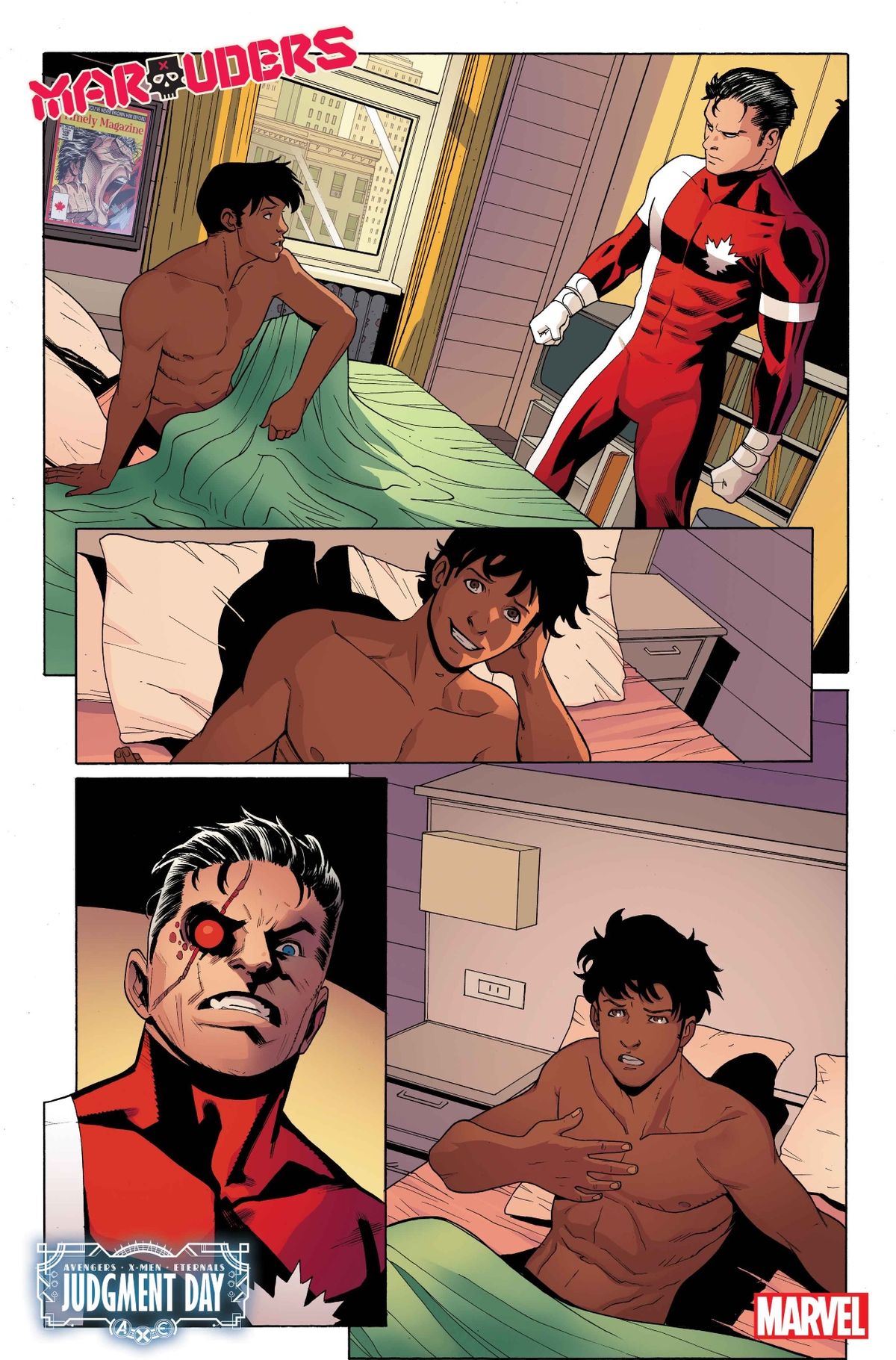 Marauders #6 page