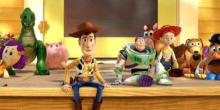Toy Story 3 ending scene on the porch