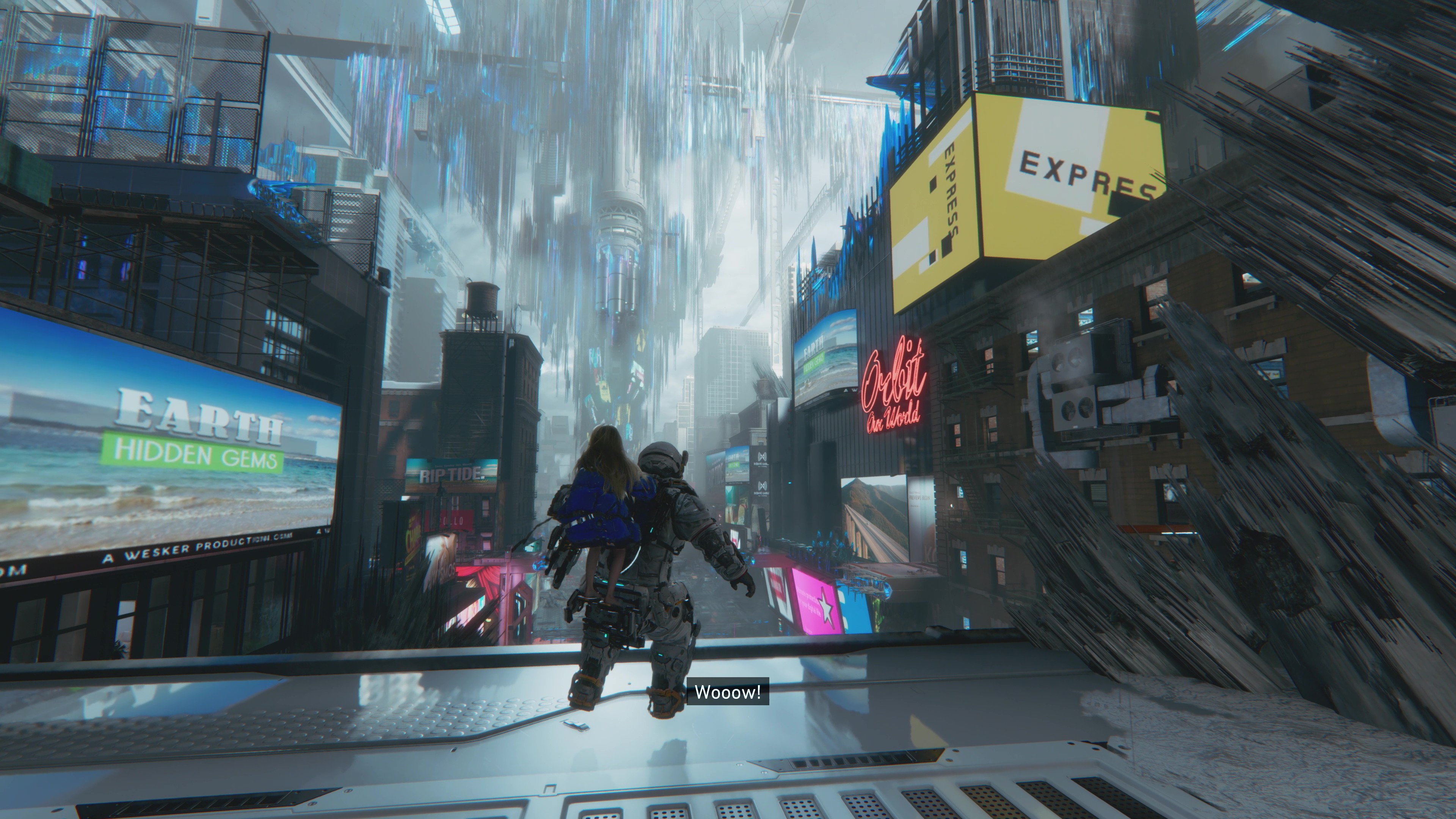 A Pragmata gameplay screenshot that shows