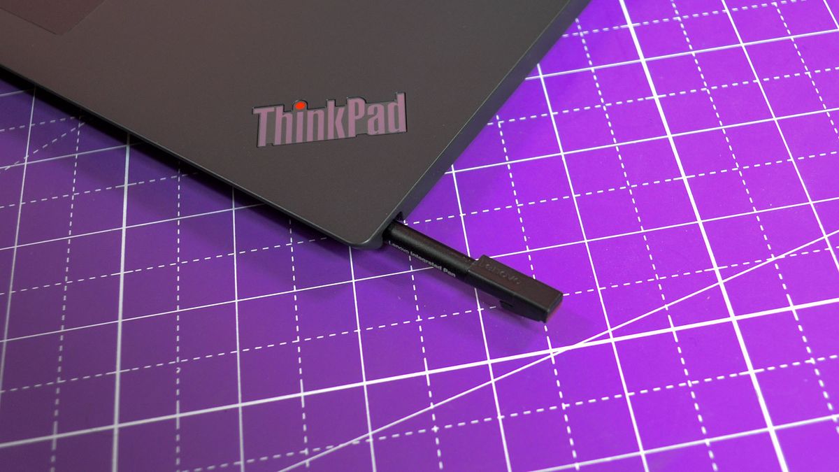 A Lenovo ThinkPad L13 Yoga Gen 4 on a table