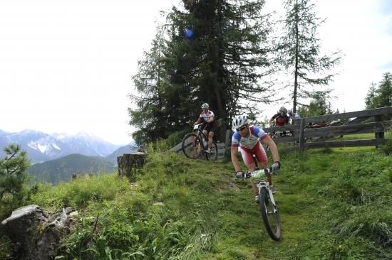 On the descent after a quick dismount.