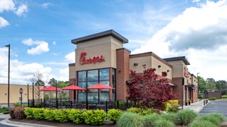 A Chick-Fil-A store.