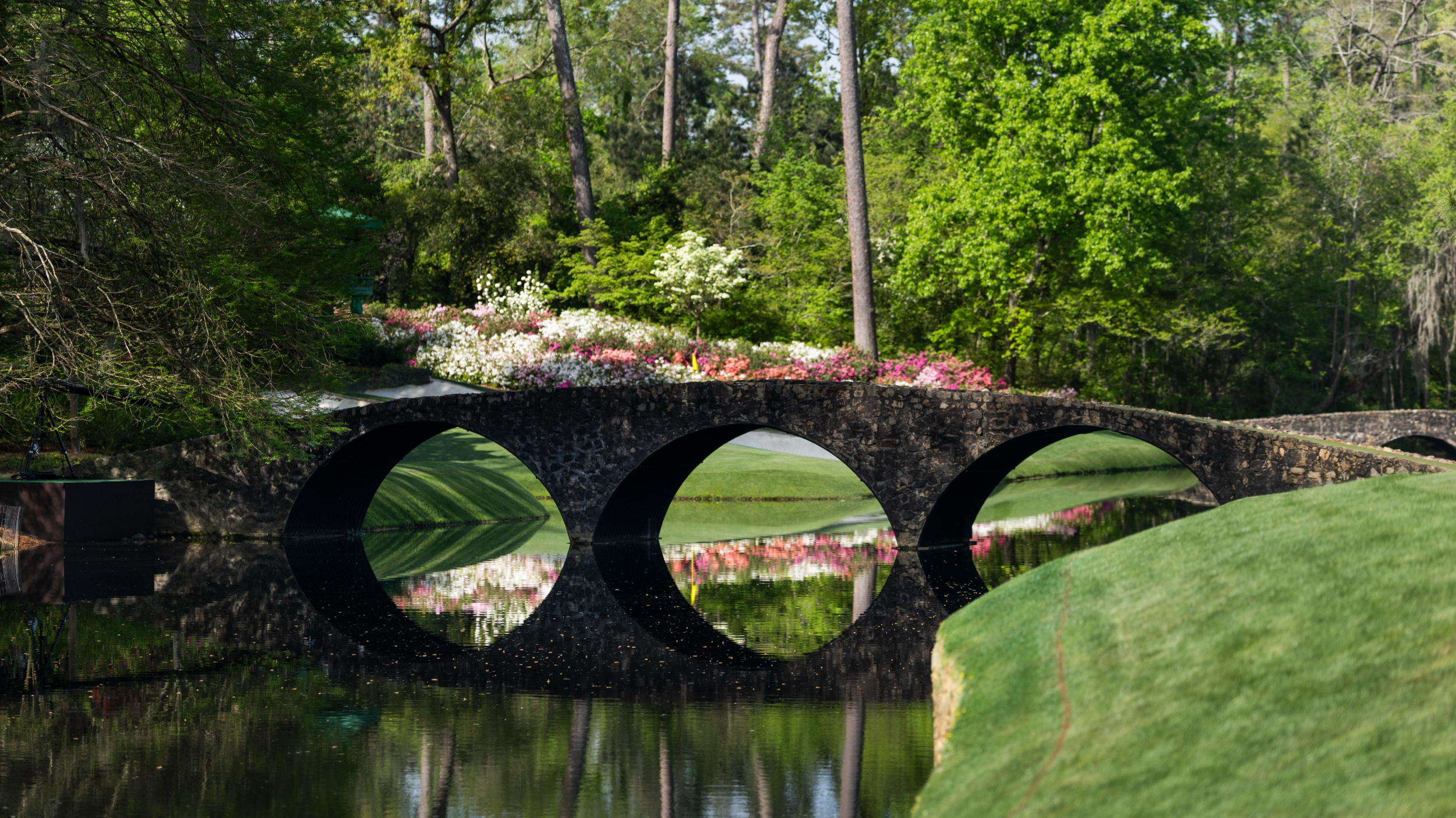 The Hogan Bridge at Augusta National