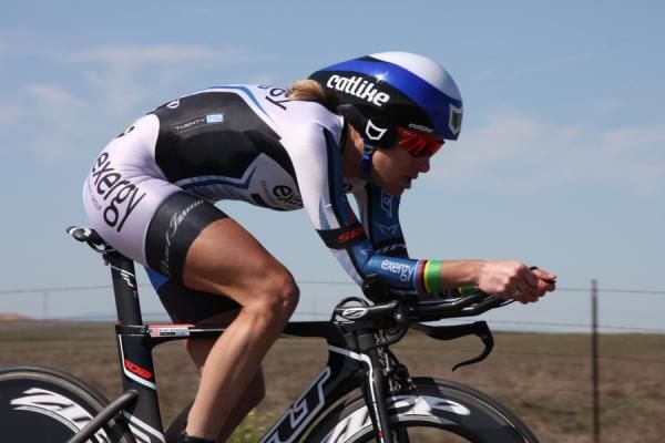 Kristin Armstrong in time trial mode