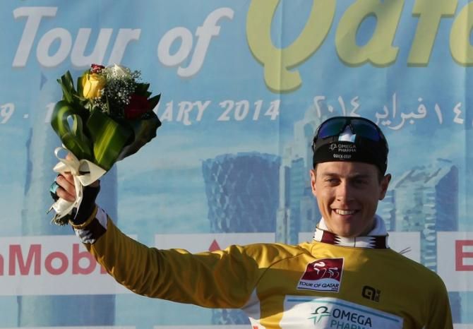 Tour of Qatar leader Niki Terpstra (Omega Pharma-Quickstep)