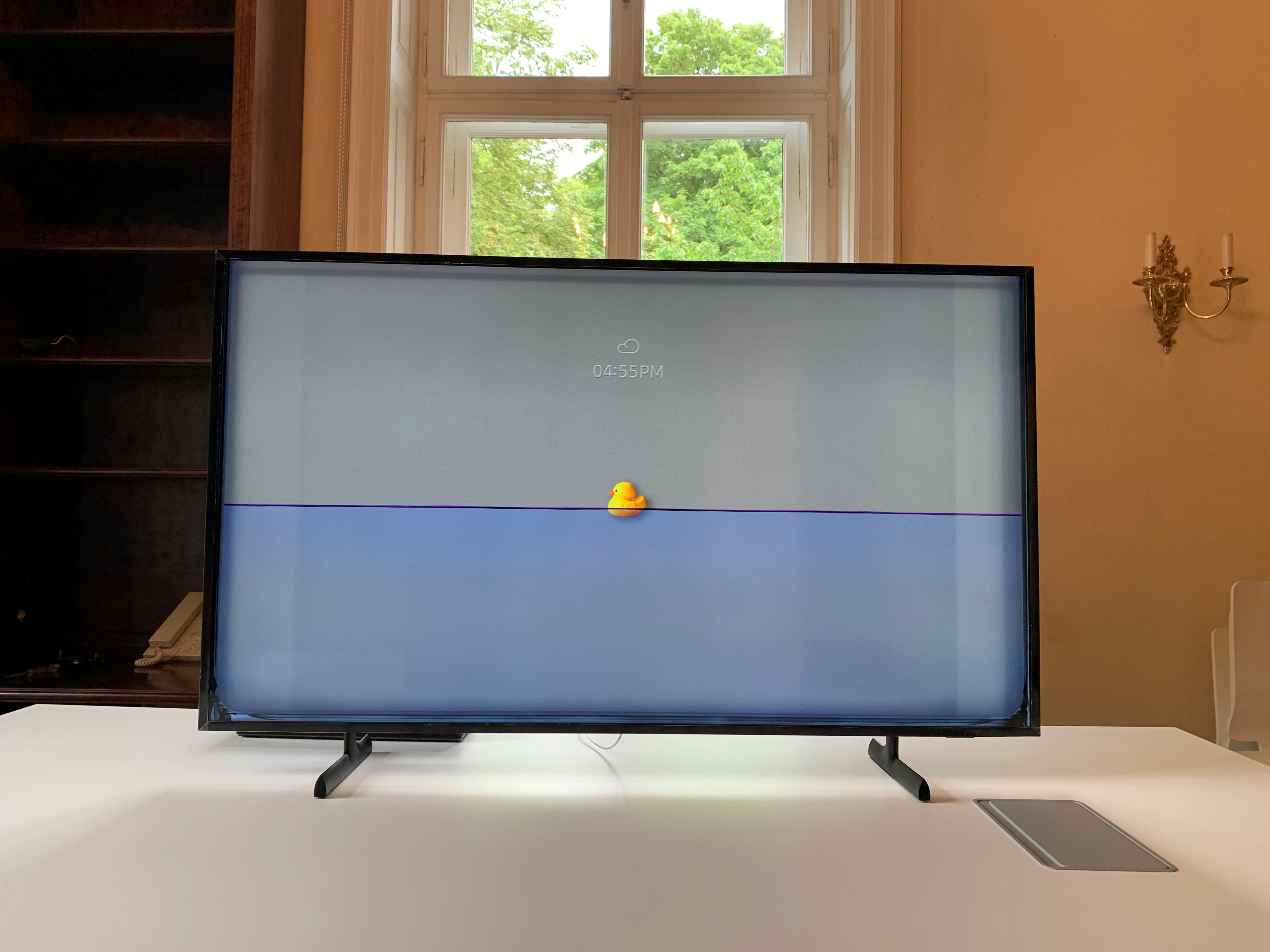 Samsung Ambient Mode bathtub