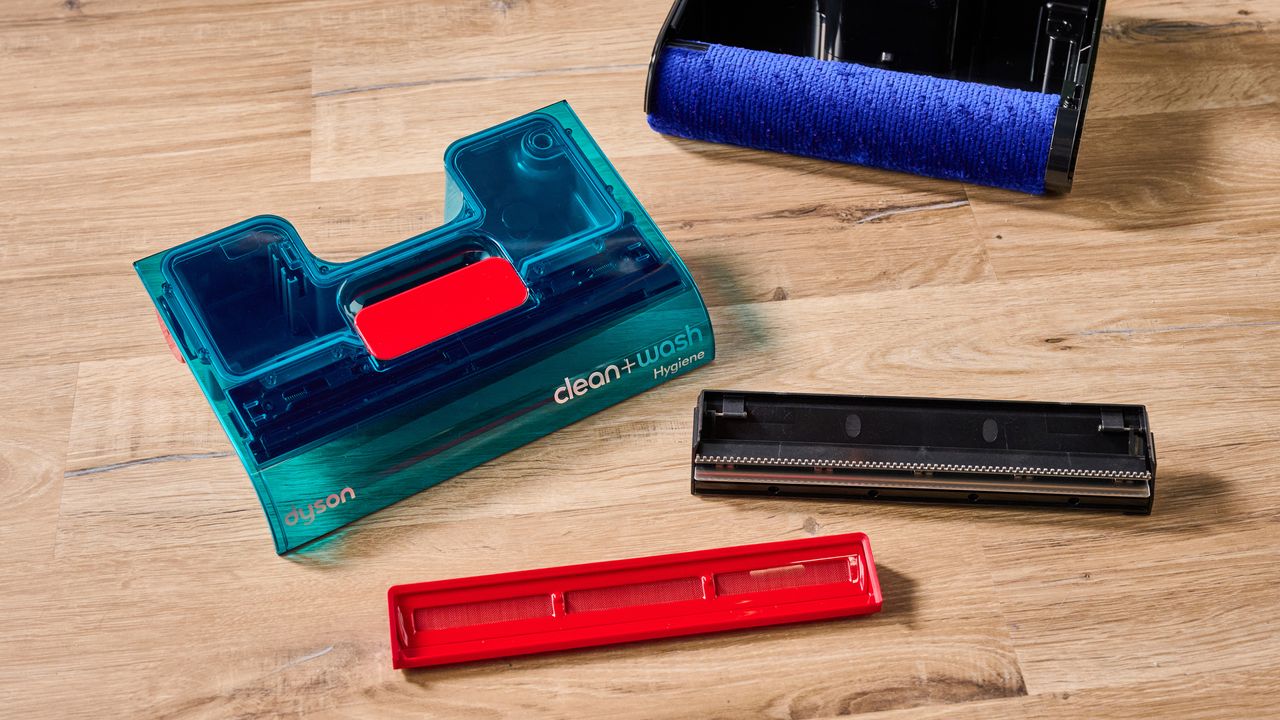 Dyson Clean+Wash Hygiene with floorhead dismantled