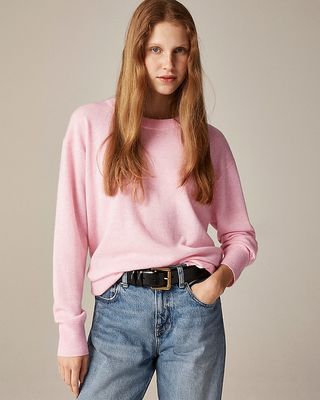 Cashmere Relaxed Crewneck Sweater