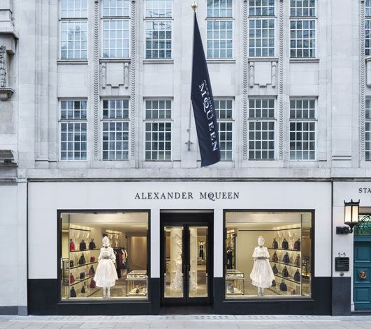 Alexander McQueen’s London flagship store reopens after an overhaul by ...