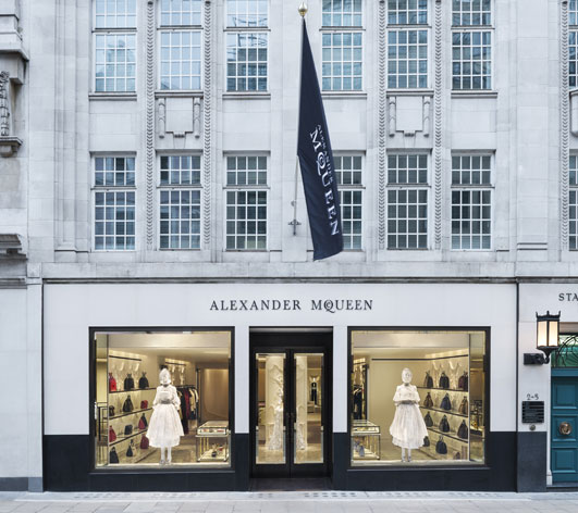 Alexander McQueen Flagship Store Makeover - Sept 2013
