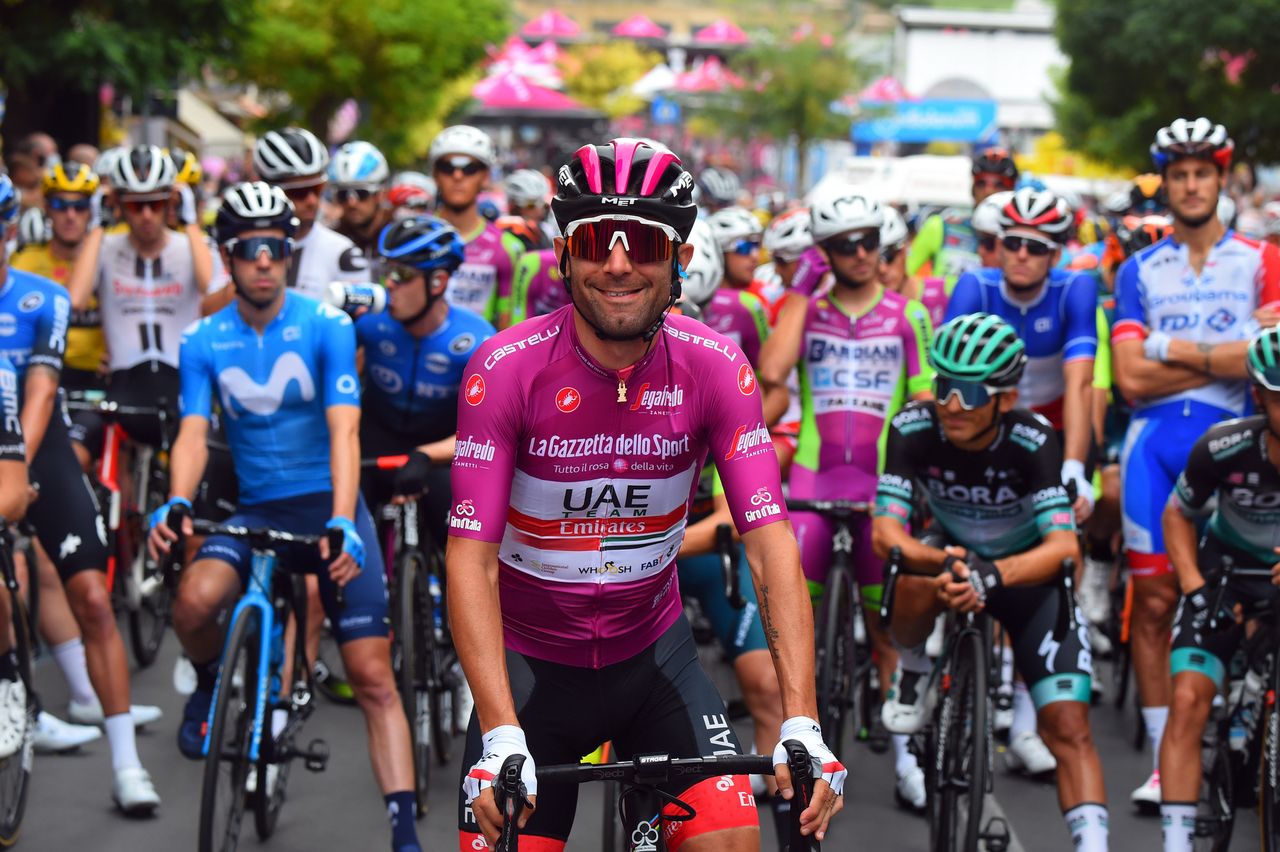Giro d'Italia 2020 - 103th Edition - 3rd stage Enna - Etna 150&Acirc;&nbsp;km - 05/10/2020 - Diego Ulissi (ITA - UAE - Team Emirates) - photo Dario Belingheri/BettiniPhoto&Acirc;&copy;2020