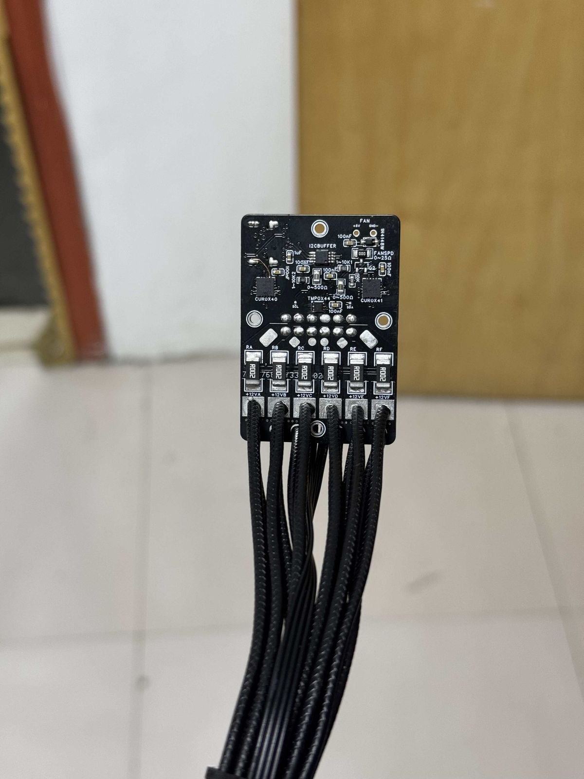 Custom connector frontside