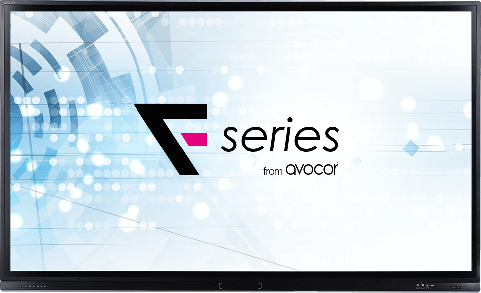 Avocor Launches F Series Touchscreen Interactive Displays Avnetwork 3020