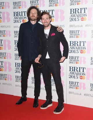 Simon Rix & Ricky Wilson At The Brits, 2015