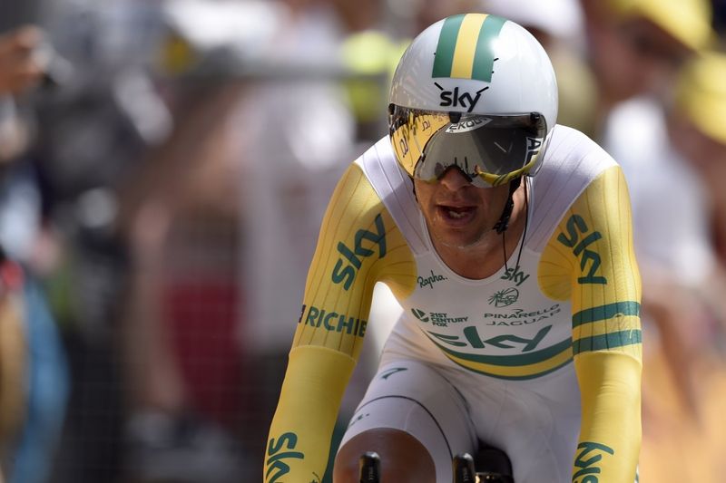 Australian national champion Richie Porte (Team Sky)