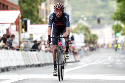 Egan Bernal at the Klasikoa Donostia 2021