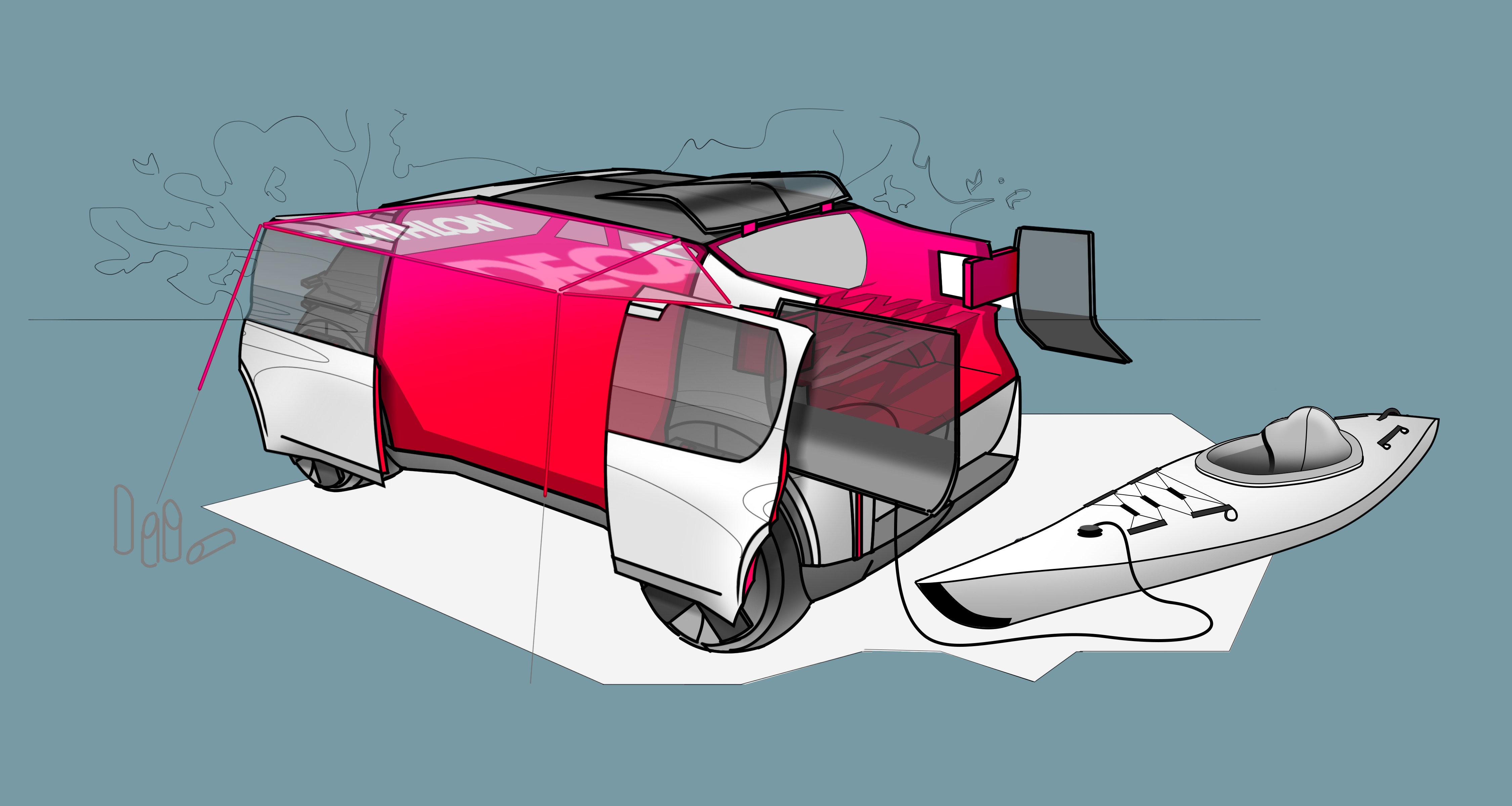 Citro&amp;euml;n ELO Concept sketch