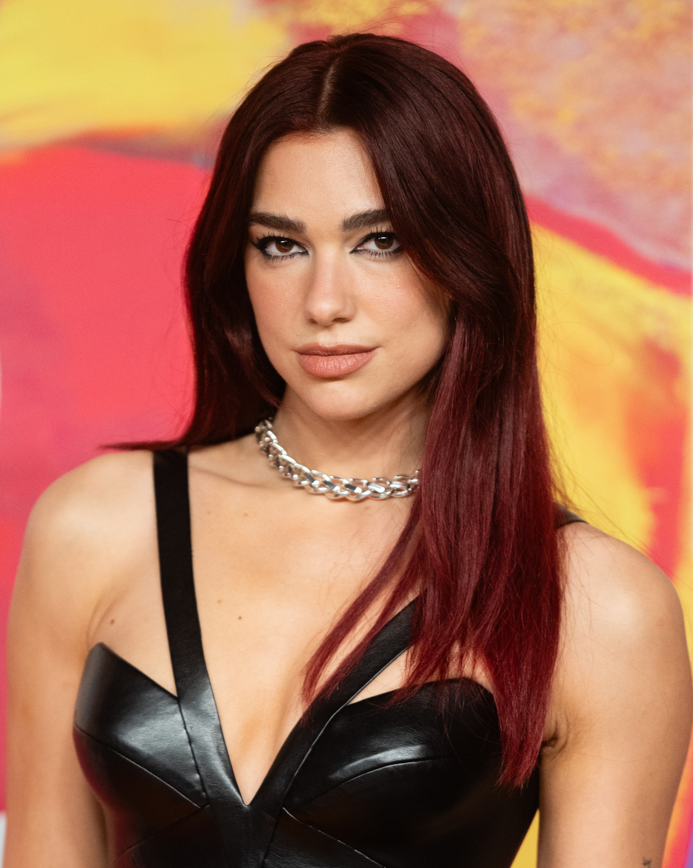 An image of Dua Lipa attending the BRIT Awards 2024
