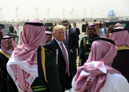 President Trump in Saudi Arabia