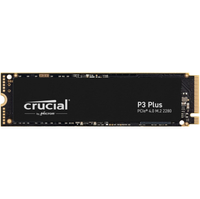 Crucial P3 Plus | 4TB | NVMe | PCIe 4.0 | 4,800 MB/s read | 4,100 MB/s write | $399.99