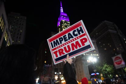Protesters in New York