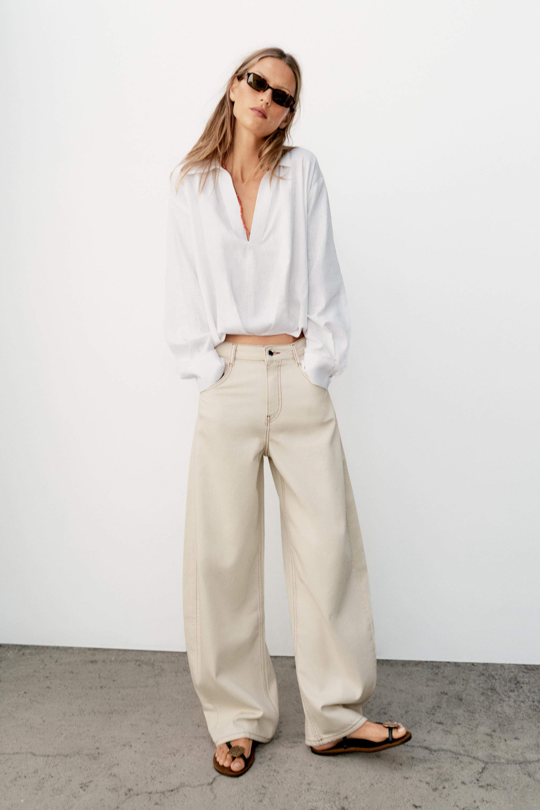 Z1975 Mid-Waist Barrel Jeans