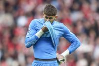 LONDON, ENGLAND - MARCH 22: Guglielmo Vicario of Tottenham Hotspur after his sides 3-0 defeat during the Premier League match between Tottenham Hotspur and Nottingham Forest at Tottenham Hotspur Stadium on March 22, 2026 in London, England. (Photo by Robin Jones/Getty Images)